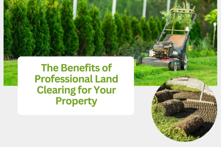 The Benefits of Professional Land Clearing for Your Property